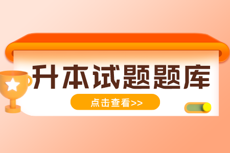 2022年上海普通专升本8月计算机测试题（13）